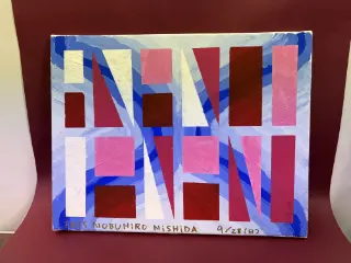 キャンバス ステンドグラス