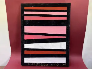 キャンバス ステンドグラス