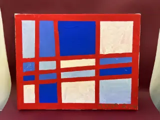 キャンバス ステンドグラス