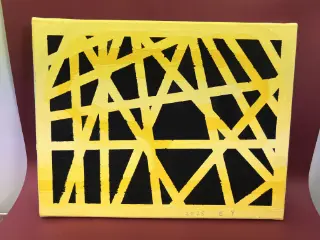 キャンバス ステンドグラス