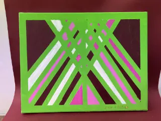 キャンバス ステンドグラス