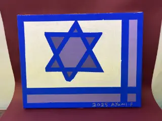 キャンバス ステンドグラス