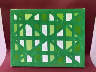 キャンバス ステンドグラス