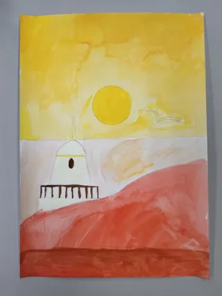 名画の模写